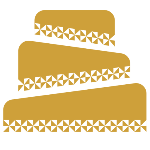 gluten and dairy free logo cake